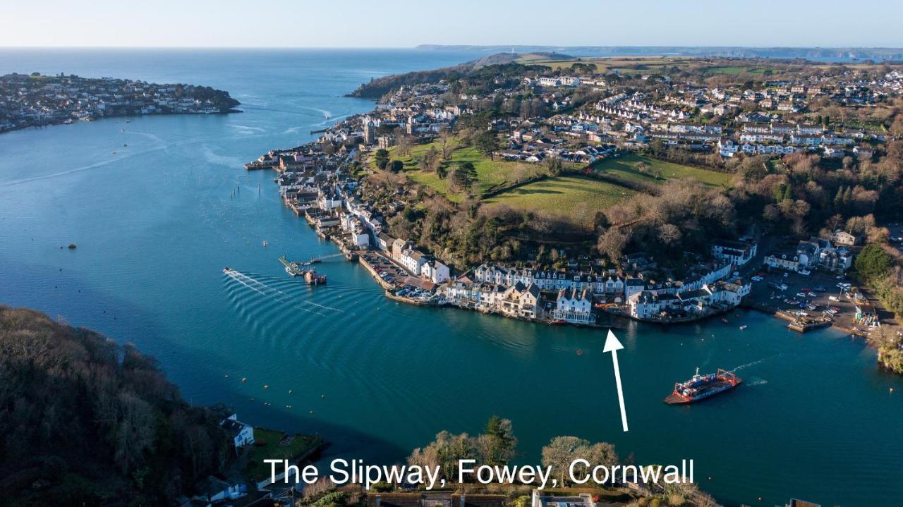 Вилла The Slipway Fowey Harbour Parking 1 Min & Garden Экстерьер фото